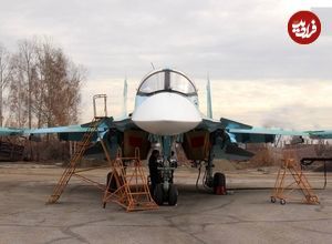 تصاویر؛ جنگنده‌های جدید تهاجمی سوخو Su-34M فولبک در کارخانه