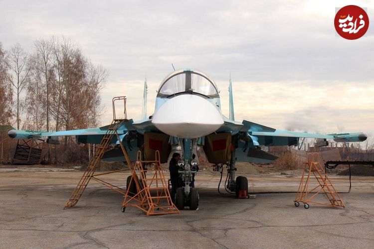 تصاویر؛ جنگنده‌های جدید تهاجمی سوخو Su-34M فولبک در کارخانه