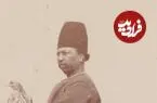 عکس| سفر زمان؛ «حسین‌خان پیشخدمت» با یک «پرندۀ شکاری» در شکارگاه؛ 135 سال قبل