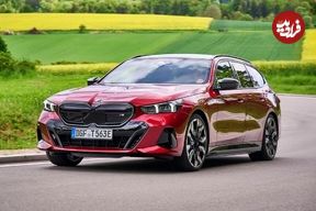 عکس؛ نگاهی به بی‌ام‌و i5 M60؛ یک برقی کم‌نظیر