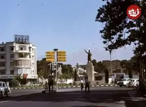 عکس| سفر به ایران قدیم؛ «خیابان فردوسی تهران» یک دهه بعد آسفالت شدن؛ دهه 20