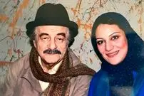 عکس| سفر زمان؛ «منوچهر نوذری» در کنار «فروزان» در مراسم اهدای جوایز سینمایی؛ دهۀ 50