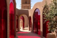 تصاویر؛ معماری هوش مصنوعی در امارات؛ کانسپت اقامتگاه بوم‌گردی با الهام از سنت‌های ایرانی 