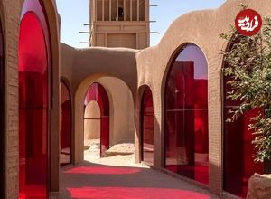 تصاویر؛ معماری هوش مصنوعی در امارات؛ کانسپت اقامتگاه بومگردی با الهام از سنتهای ایرانی