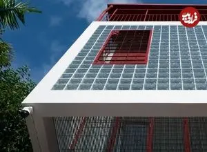 تصاویر| معماری زیبای یک خانه در زمینی باریک