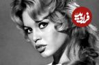 عکس؛ سفر در زمان؛ مراسم عروسی اول «بریژیت باردو» در 23 سالگی؛ سال 1336