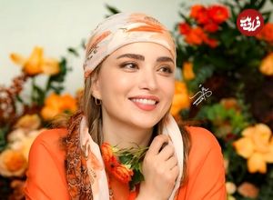 عکس؛ سفر به تاریخ؛ چهرۀ «بهنوش طباطبایی» در 23 سالگی در پشت‌صحنه یک سریال؛ سال 1383