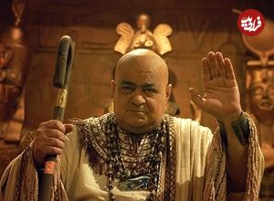 عکس| سفر به تاریخ؛ «آنخماهو، کاهن اعظم» با لباس شخصی در لوکیشن سریال «یوسف پیامبر»