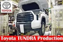 ببینید| صفر تا صد تولید خودروی «تویوتا توندرا» در تگزاس
