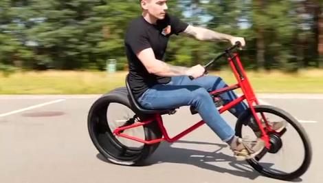 (ویدئو) از ایده تا اجرا: ساخت دوچرخه با لاستیک پهن در خانه