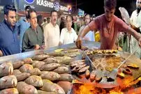 (ویدئو) نحوه طبخ و سرو ماهی سرخ شده و ماهی کبابی معروف بنگلادشی در کراچی
