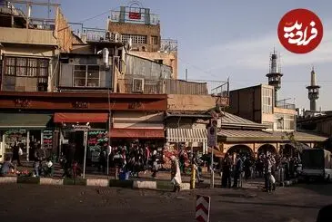عکس| سفر زمان؛ عتیقه‌فروش‌های محلۀ تجریش در دوران ناصرالدین شاه