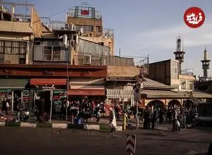 عکس| سفر زمان؛ عتیقه‌فروش‌های محلۀ تجریش در دوران ناصرالدین شاه