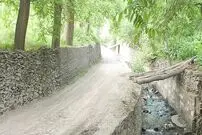 عکس| سفر زمان؛ یک منظرۀ زیبای روستایی در اطراف مشهد در اواخر دوران قاجار