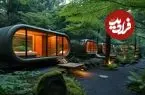 ببینید؛ معماری جذاب اولین هتل کپسولی ایران در جنگل‌های شمال