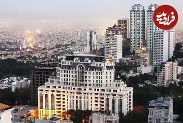 عکس| سفر زمان؛ چشم‌انداز خانه‌های شمال تهران در حدود 75 سال قبل