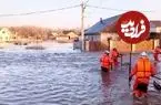ببینید| سیل شدید در داغستان روسیه