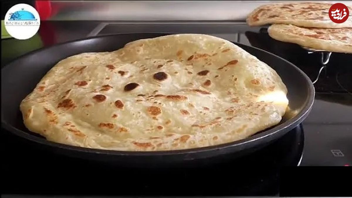 (ویدئو) طرز تهیه نان کاتمر ترکی با 750 گرم آرد به روش یک آشپز خلاق