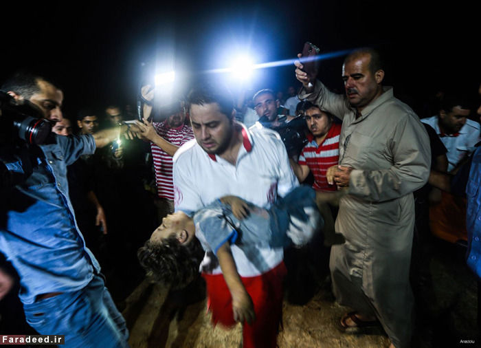 (تصاویر) تراژدی شهادت مادر باردار در غزه