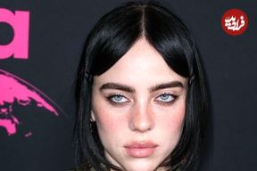 عکس| سفر در زمان؛ «بیلی آیلیش» در استودیوی یانگ هالیوود در لس آنجلس؛ سال 1396