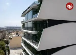 تصاویر؛ ساختمان مسکونی نسرین؛ یکی از مدرن ترین نمونه های معماری در فرمانیه تهران 