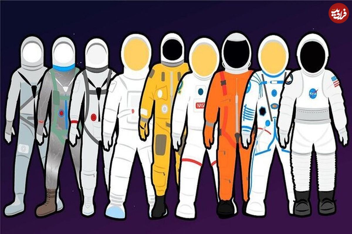 (تصاویر) لباس‌های فضایی فضانوردان ناسا از دهه ۱۹۶۰ تاکنون