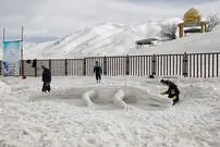 (ویدئو) جشنواره شهر برفی در کوهرنگ در آخرین روز‌های زمستان