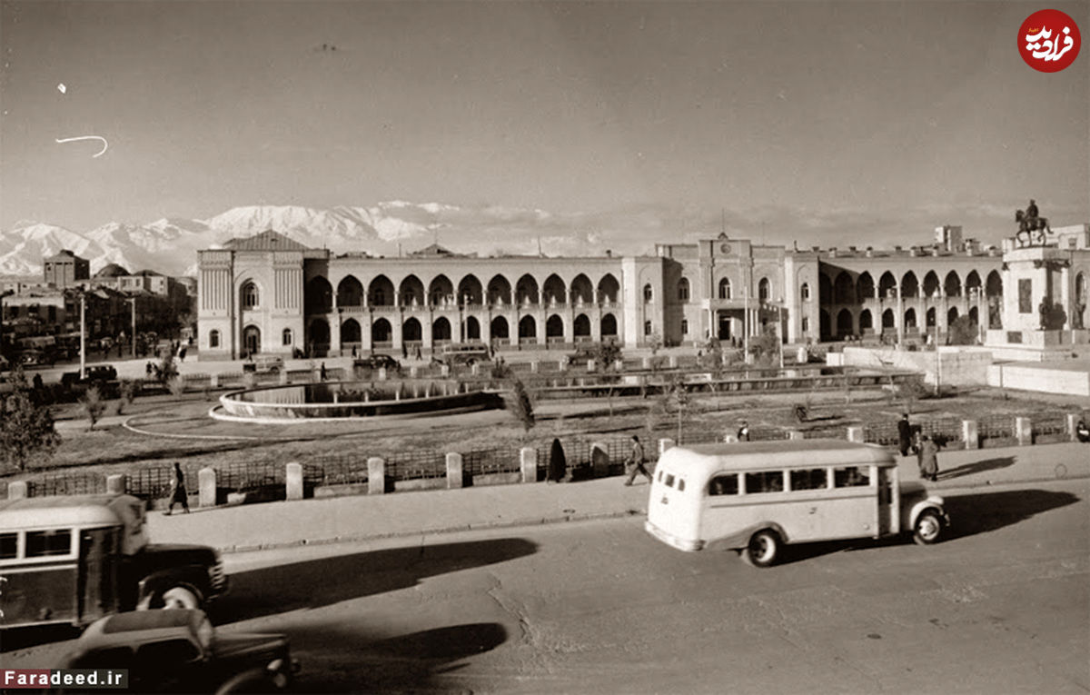 میدان توپخانه تهران ۷۰ سال قبل