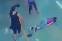 (ویدئو) مرگ ناگهانی و عجیب یک زن در باشگاه بدنسازی