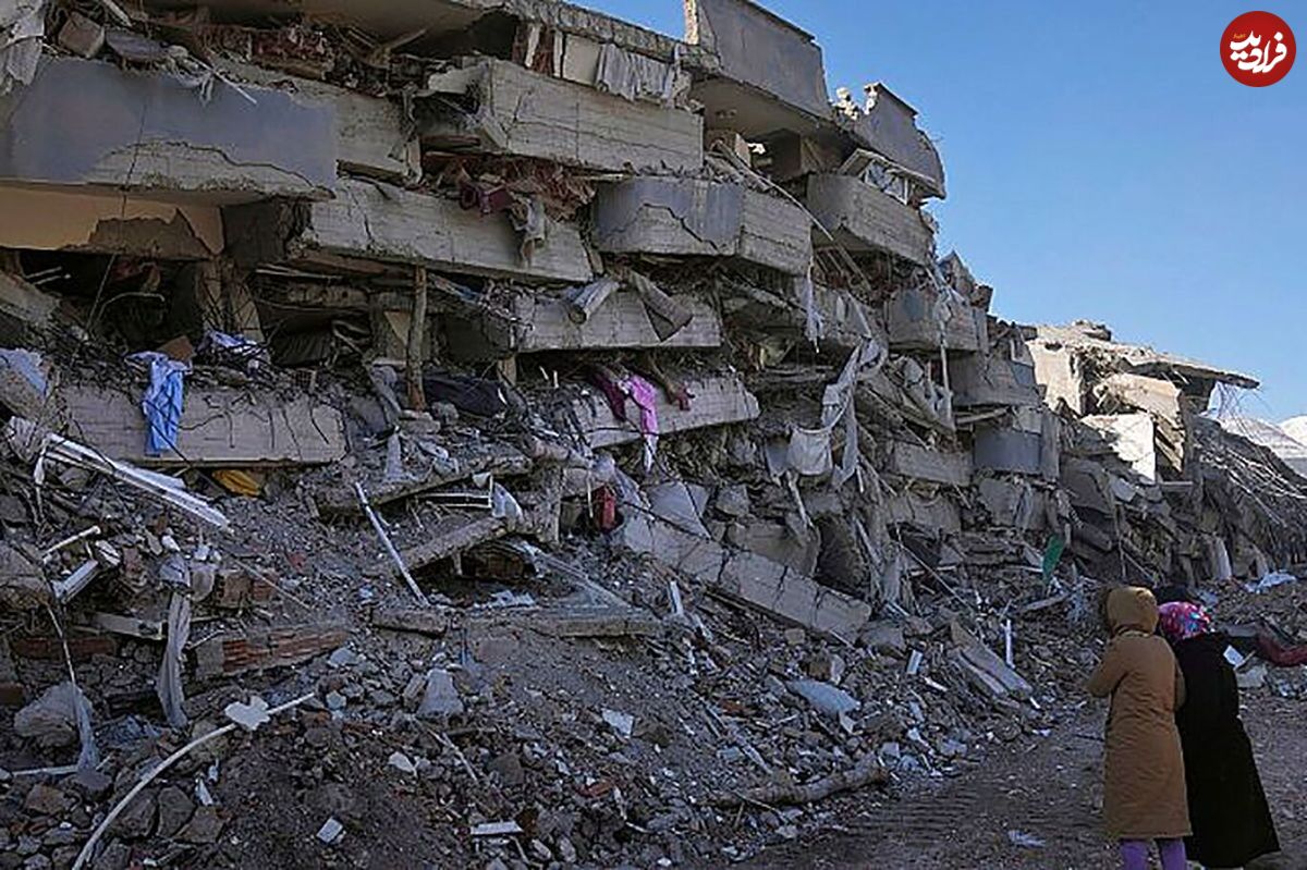 (ویدئو) برکه‌ای جدید در ترکیه که بعد از زلزله پدید آمد