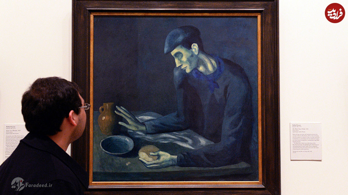 تابلوی مخفی پپیکاسو که ۱۱۸ سال پشت «غذای مرد کور» پنهان بود
