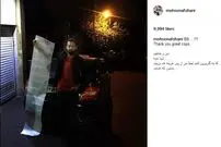عکس/ برگه خلافی بلندبالای بازیگر ایرانی