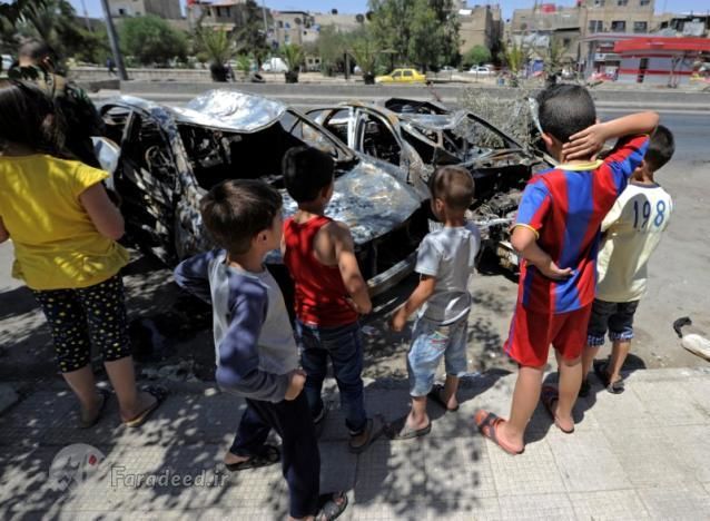 تصاویر/ حمله تروریستی به دمشق