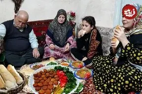 ببینید| غذای روستایی در ایران؛ پخت فلافل به روش سنتی