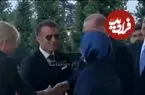 ببینید| واکنش زن اردوغان به تلاش مکرون برای بوسیدن دستش