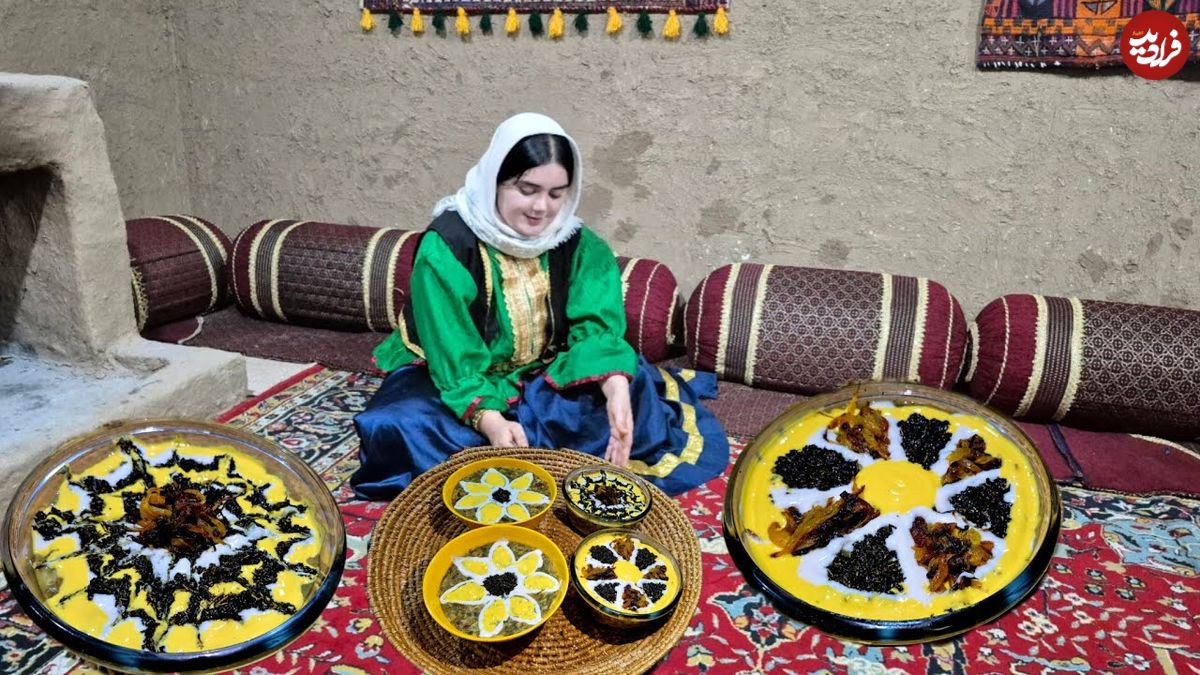 ببینید؛ غذای روستایی در ایران؛ پخت آش رشته اصیل و سنتی