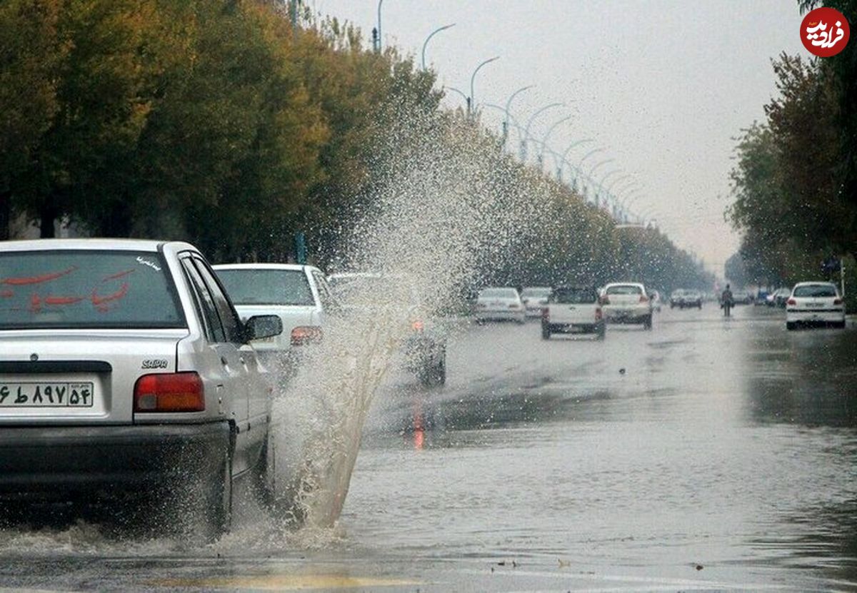 نفوذ سامانه بارشی جدید و بارش دو روزه باران در ۱۸ استان