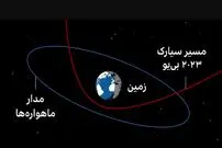 سیارکی به بزرگی یک اتو‌بوس از نزدیکی زمین عبور کرد