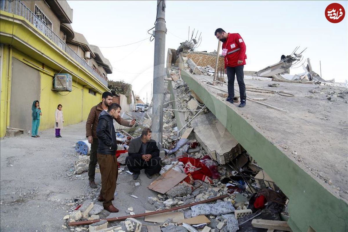 تصاویر/ محموله کمک‌های ترکیه به زلزله‌زدگان عراق