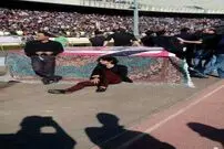 (تصویر) میثم‌ بائو در تشییع‌ نوروزی از حال‌ رفت