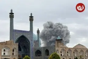 کاشی‌های «مسجد جامع عباسی» بر اثر موج حمله فرو ریخت