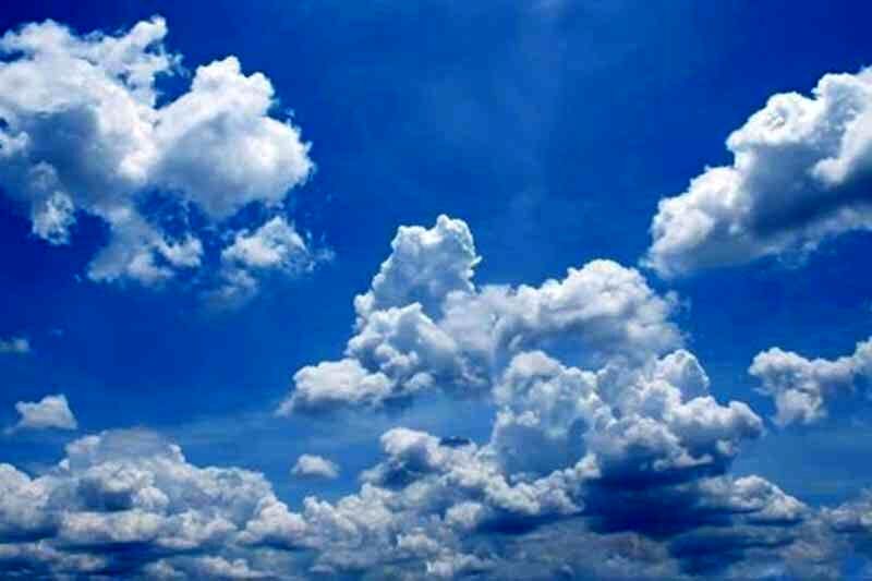 (عکس) ابری عجیب شبیه بشقاب پرنده در آسمان تهران