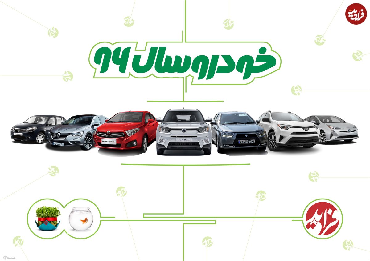 اتومبیلهای برتر ایران در سال ۹۶