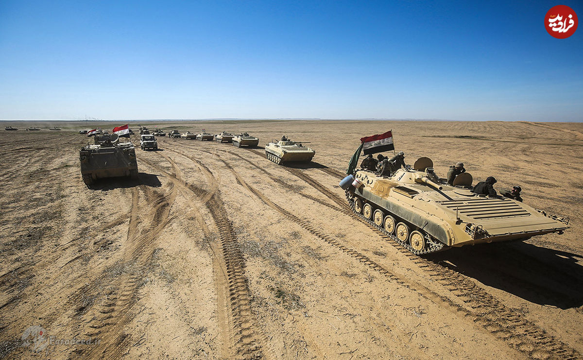 تصاویر/ آغاز عملیات علیه داعش در غرب موصل