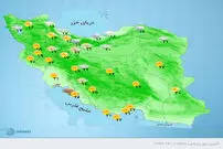 هواشناسی ایران امروز، ۱۴۰۰/۰۲/۱۸