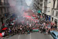 تصاویر/ آشوب هواداران ایسلند و مجارستان