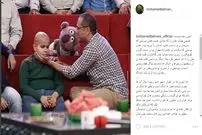 عکس/ سرطان به دوست قدیمی جناب‌خان امان نداد