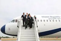 تصاویر/ ظریف در خاکسپاری "اسلام کریم‌اف"