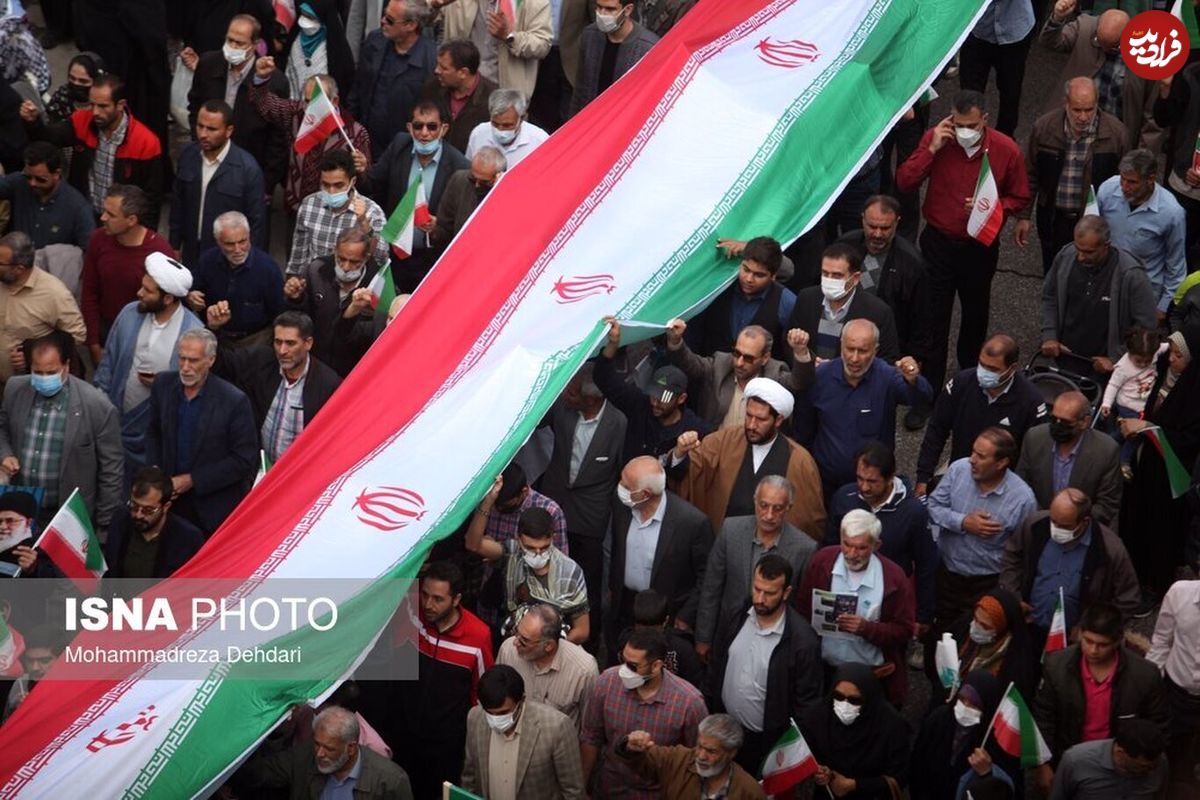 (تصاویر) راهپیمایی ۱۳ آبان ۱۴۰۱ در سراسر کشور