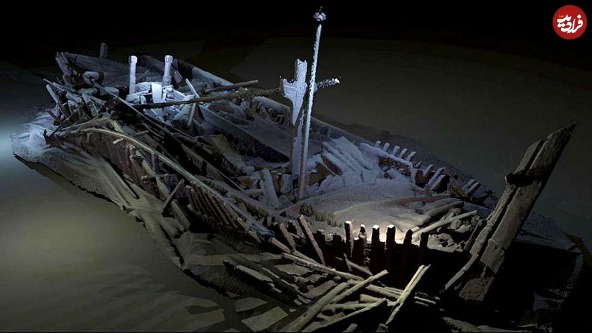 قدیمی‌ترین کشتی غرق شد‌ه، دست نخورده پیدا شد